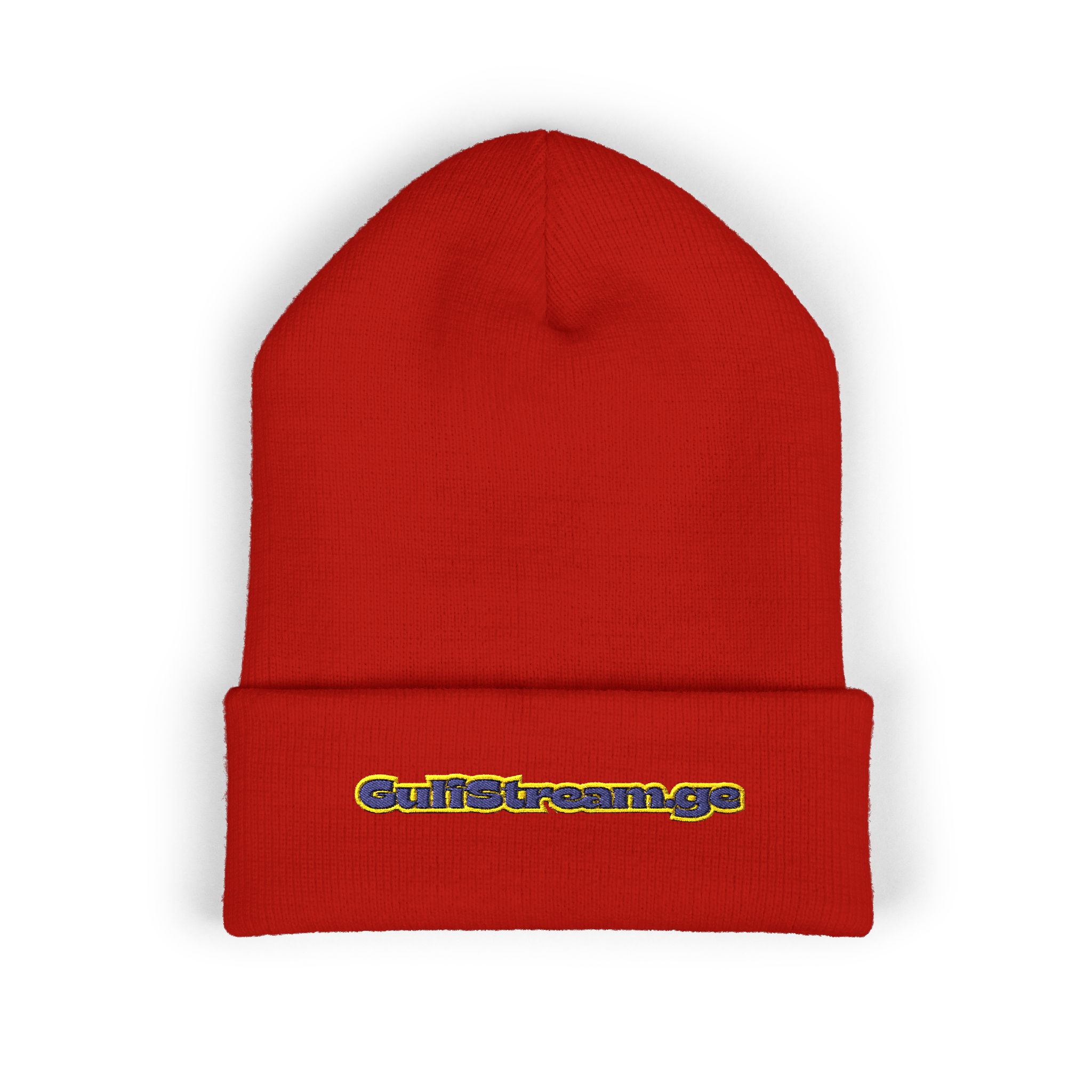 Embroidered 'CuteButStrange' Classic Cuffed Beanie — Cozy Streetwear Winter Hat - Image 2