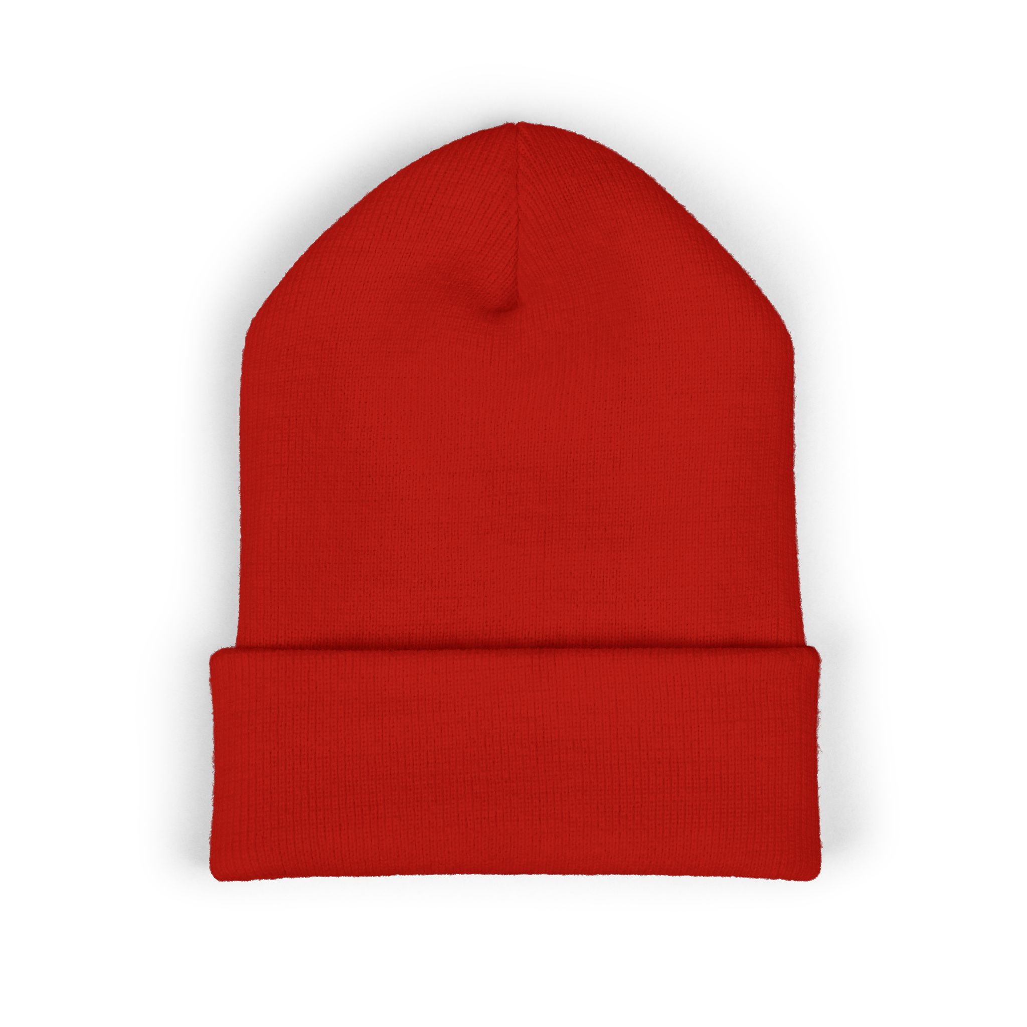 Embroidered 'CuteButStrange' Classic Cuffed Beanie — Cozy Streetwear Winter Hat - Image 3